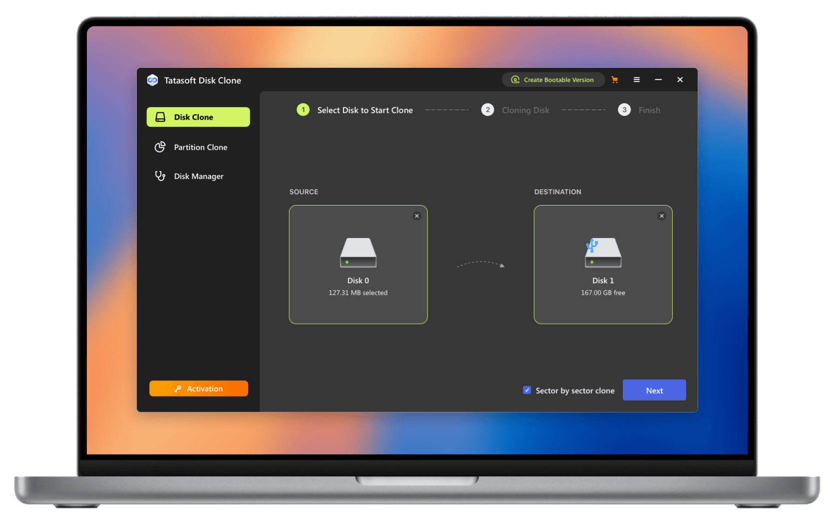 Tatasoft Disk Clone for Mac